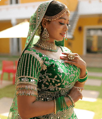Sequin Georgette Drape Saree