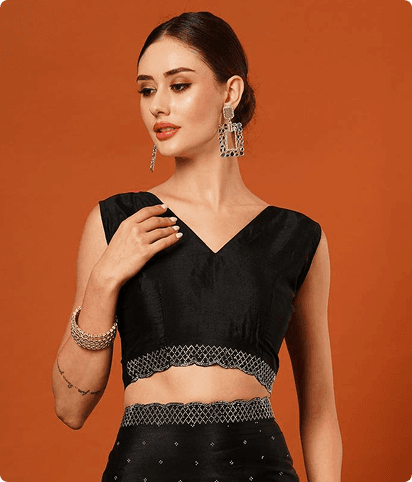 Temple Border Festive Saree